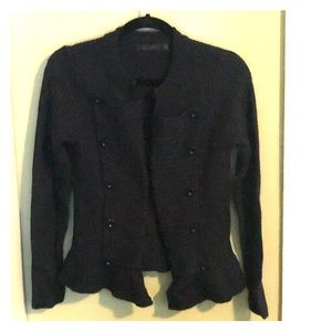 Limited - navy blue sweater, size S